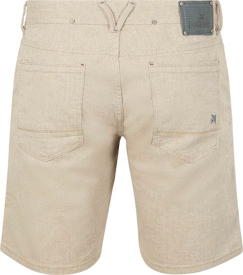 Vanguard V7 Rider Short Yarn Dyed Beżowy Product / Achterkant