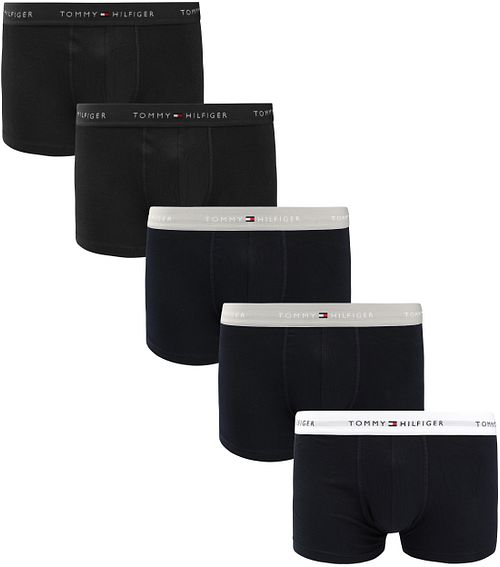 Bokserki Tommy Hilfiger Trunk czarne – zestaw 5 par Product