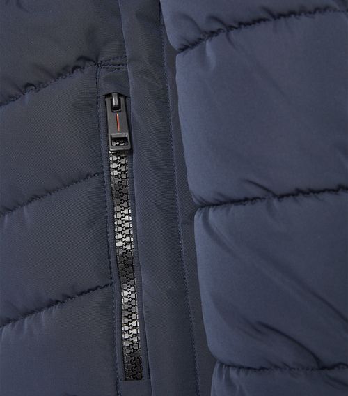 Giacca Puffer con Cappuccio CASAMODA Blu Navy Product / Detail