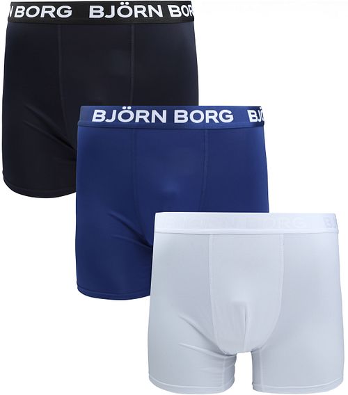 Bokserki sportowe Bjorn Borg wielokolorowe, zestaw 3 par Product