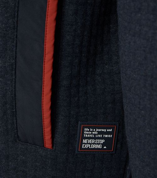 Chaleco con cremallera CASAMODA azul marino Product / Detail