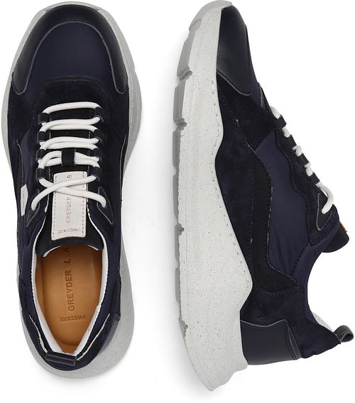 Greyder Lab Sneaker GL-214-30 Donkerblauw Product