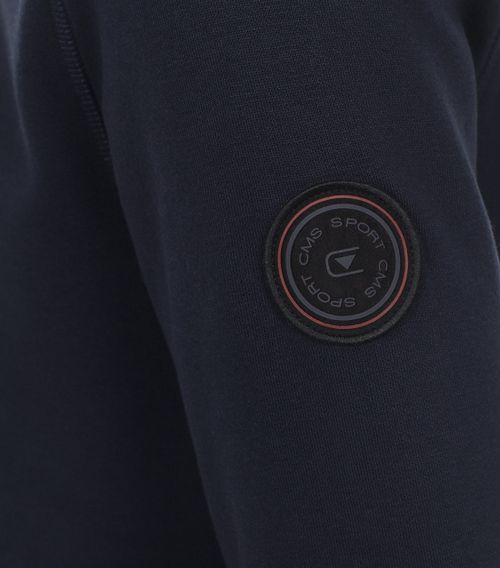 Casa Moda Halvveis Glidelås Genser i Mørkeblå Product / Detail