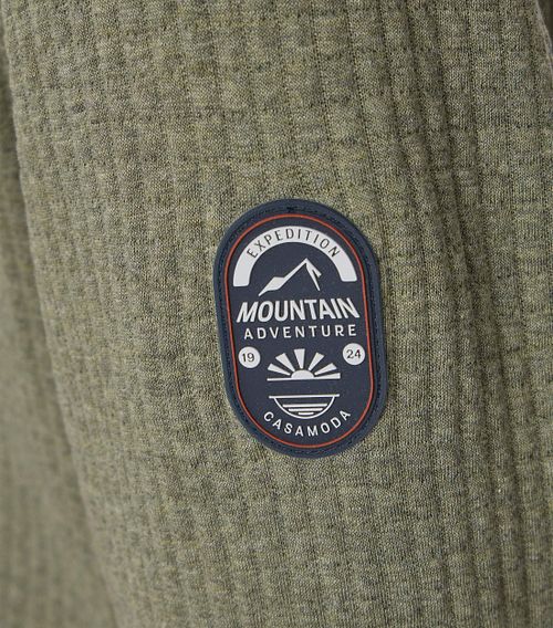 Casa Moda Cardigan Zippé Vert Product / Detail