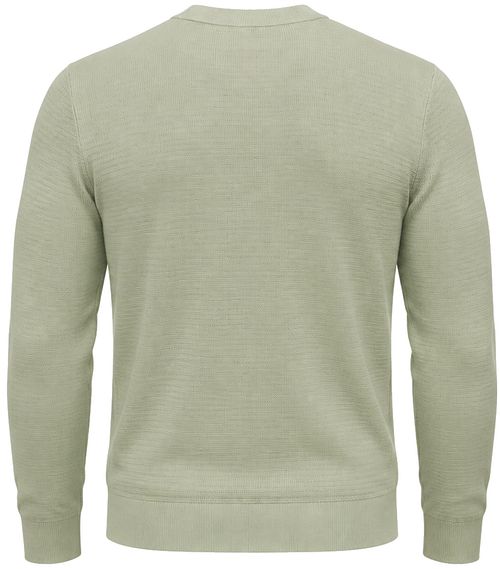BOSS Trui Tempest Groen Product / Achterkant