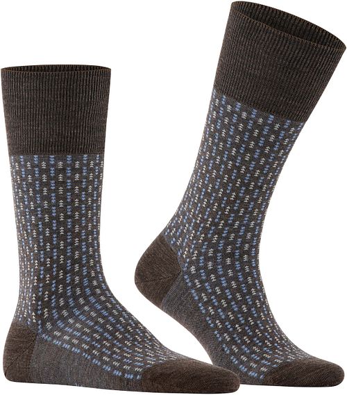 Falke Lufthavnssokker Special Edition Brun