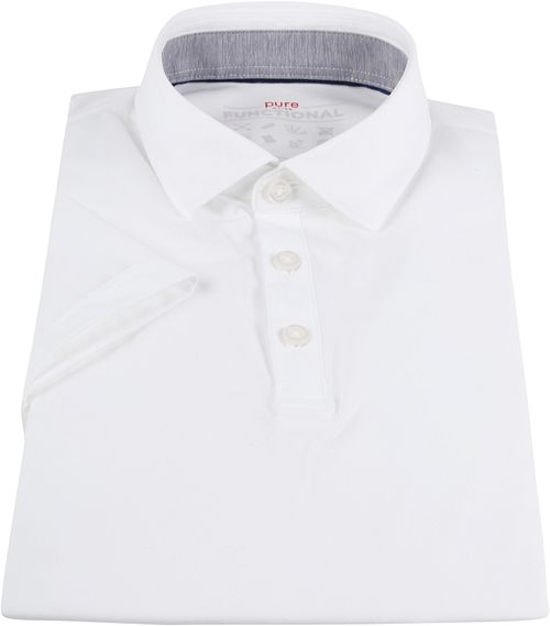 Pure Funktionell Polo slim fit kort Product / Detail