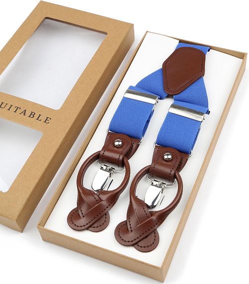 Suitable Luxe Bretels Denim Blauw Verpakking