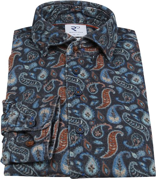 Koszula R2 Widespread Paisley granatowa Product / Detail