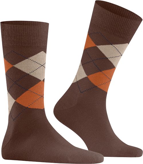 Burlington Ulstrømper Edinburgh Brun 5250