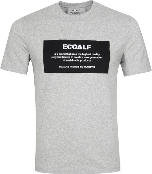 Ecoalf T-Shirt Natal Label Gris Clair Product