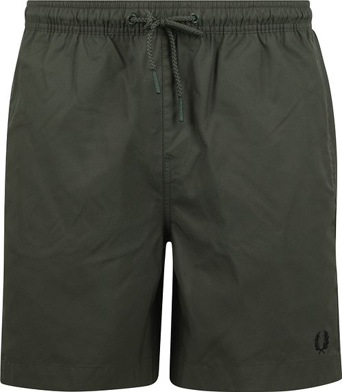 Fred Perry Zwembroek Donkergroen Product