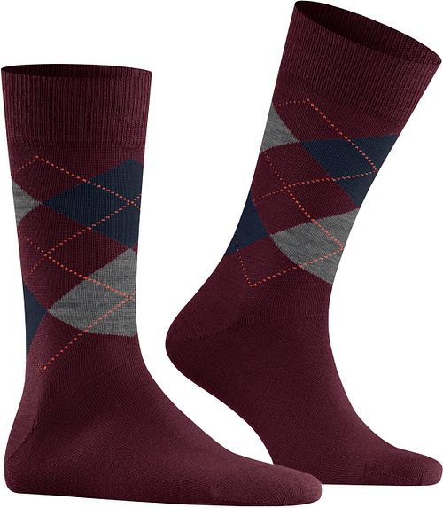 Burlington Edinburgh in lana rosso 8435 Product