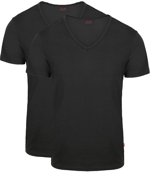Levi's T-shirt V-Neck Sort 2Pack Product