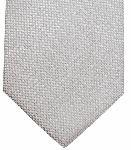 Suitable Corbata de seda plateada Product / Detail