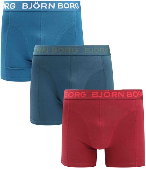 Björn Borg boxershorts 3-pack i flerfärgad stretch Product