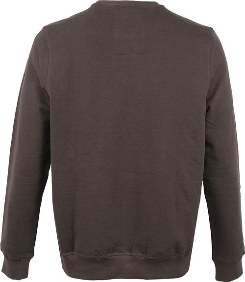 Ecoalf San Diego Genser Brun Product / Achterkant