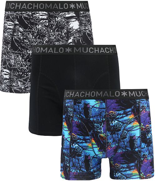 Muchachomalo Boxershorts 3-Pack Barbewire Owl Product