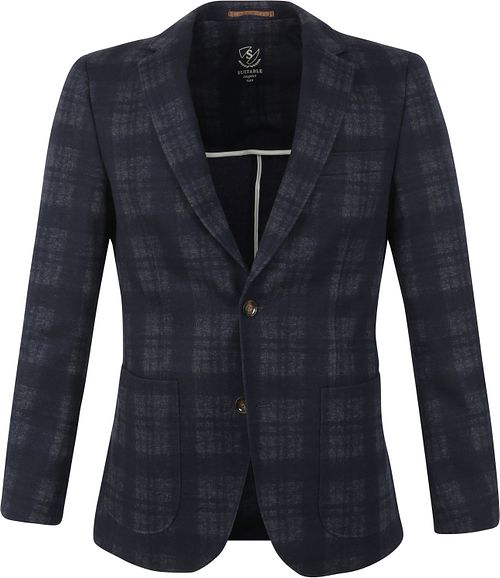 Suitable Respect Blazer Jersey Karo Flex Anthrazit Product