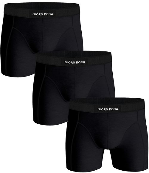 Björn Borg Boxershorts Premium 3-pak Sort Product