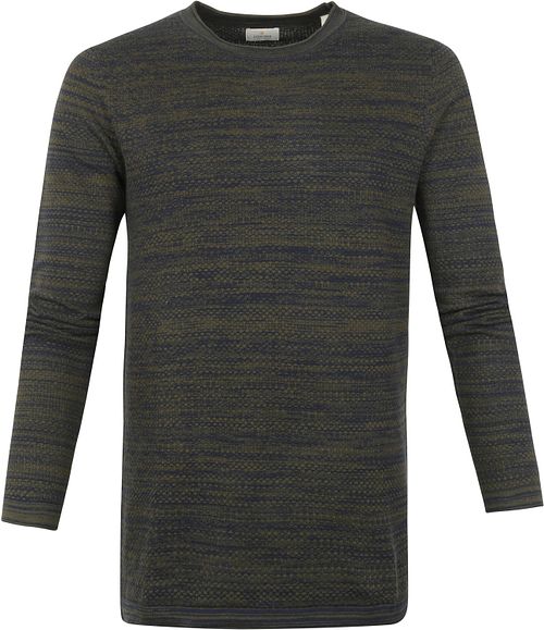 Dstrezzed Trui Popcorn Melange Donkergroen Product