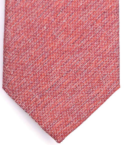 K81-1 100% Silk Tie Red Delav