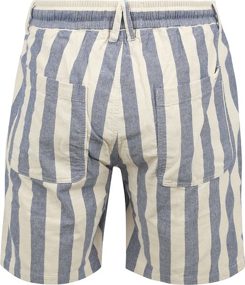 Anerkjendt AKLT Kort Stripe Blå Product / Achterkant