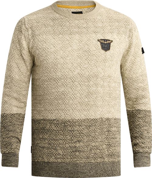 PME Legend Maglione Righe Beige Product