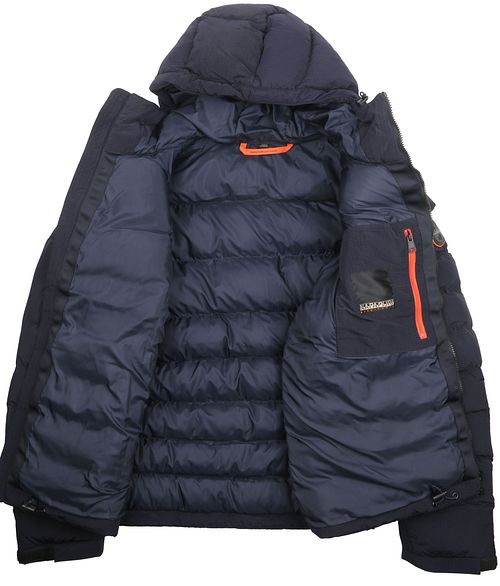 Giacca Puffer con Cappuccio Napapijri Terez Blu Scuro Product / Detail