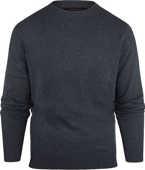 Steppin' Out Genser Melange Navy Product