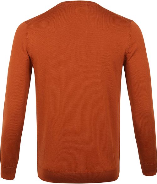 Suitable Pull-over Aron Mérinos Orange Product / Achterkant