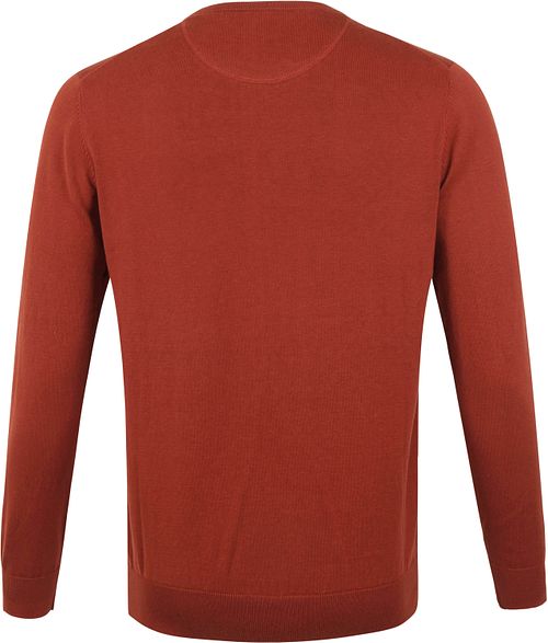Suitable Respect Oini Pullover O-Neck Rust Product / Achterkant