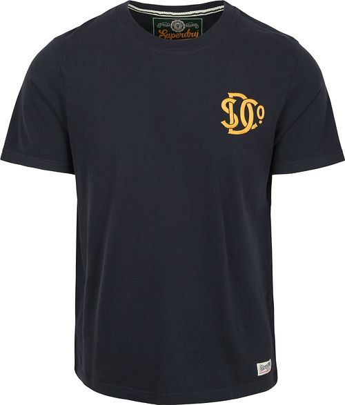 Superdry Neon Relaxed T-Shirt Marineblå Product