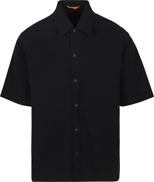 BOSS Lapoully Short Sleeve Overhemd Navy Product