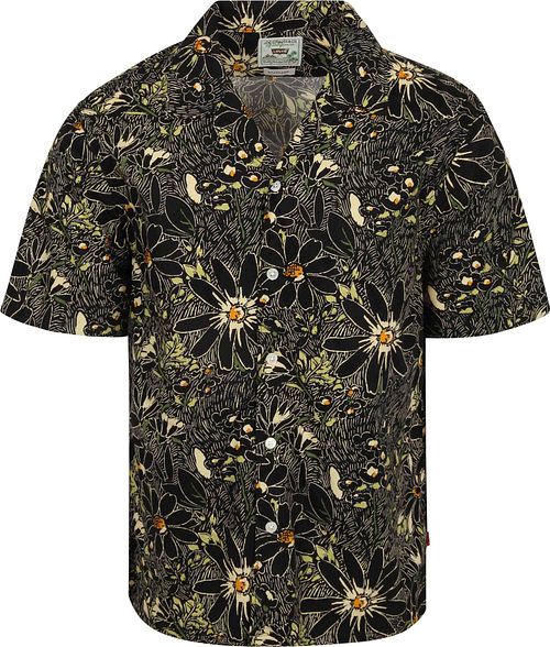 Levi's Short Sleeve Overhemd Sunset Camp Zwart