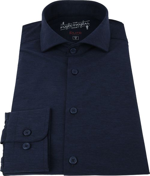 Pure H.Tico The Functional Shirt Dunkelblau Product / Detail