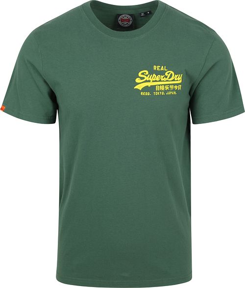 Superdry T-tröja Avslappnad Grön Product