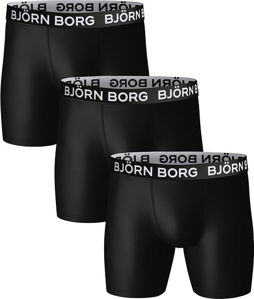 Bjorn Borg Performance Boxers Lot de 3 Noir Product