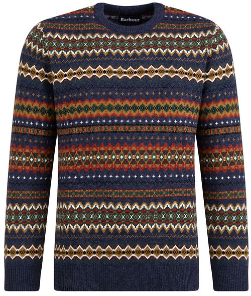 Barbour Pullover Fairisle i ull Product