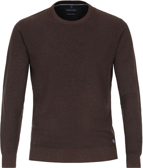 Casa Moda Pullover Rundhals Melange Gul Product