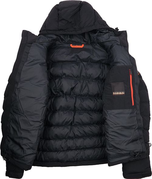 Giubbotto Puffer con Cappuccio Napapijri Terez Nero Product