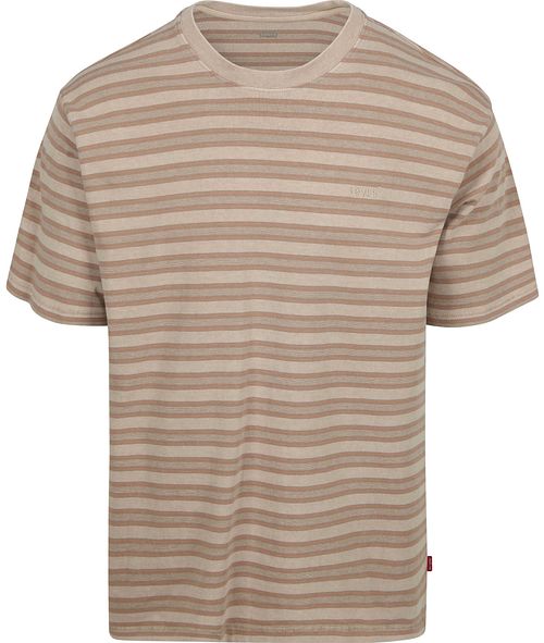 Levi's T-shirt Stribet Vintage Khaki Product