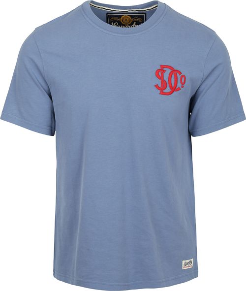 Superdry Neon Relaxed T-Shirt Bleu Product