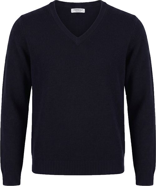 Steppin' Out Women Pullover Lambswool Navy Product