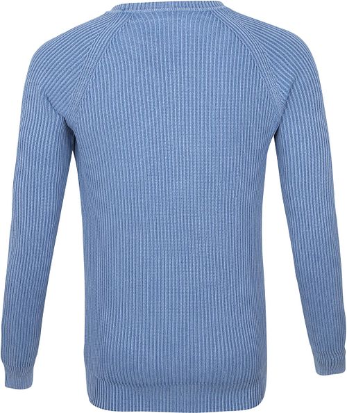 Suitable Prestige Pullover Blå Product / Achterkant