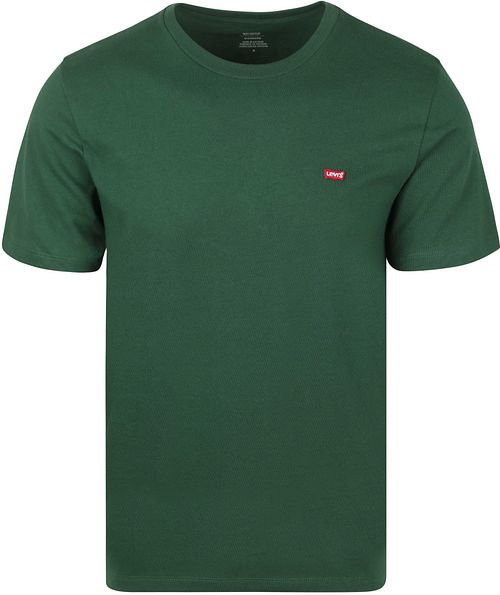 Levi's T-shirt Original Donkergroen Product