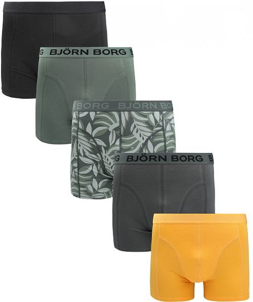 Björn Borg Boxershorts av Bomull Stretch 5-pack Flerfärgad Product