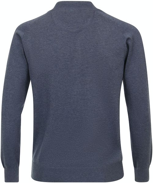 Casa Moda Strickjacke Zip Blau Product / Achterkant
