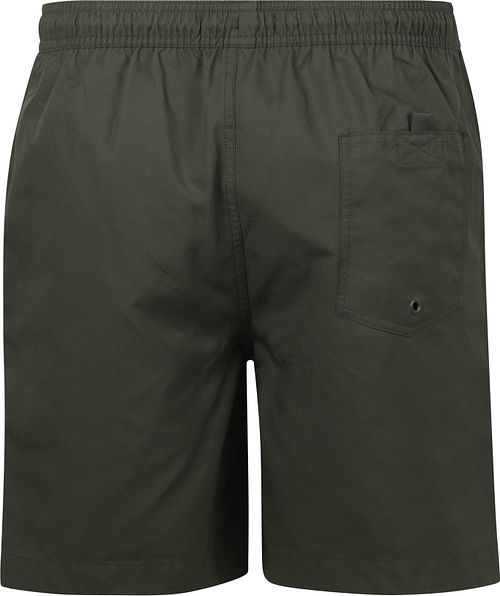 Fred Perry Badeshorts Dunkelgrün Product / Achterkant