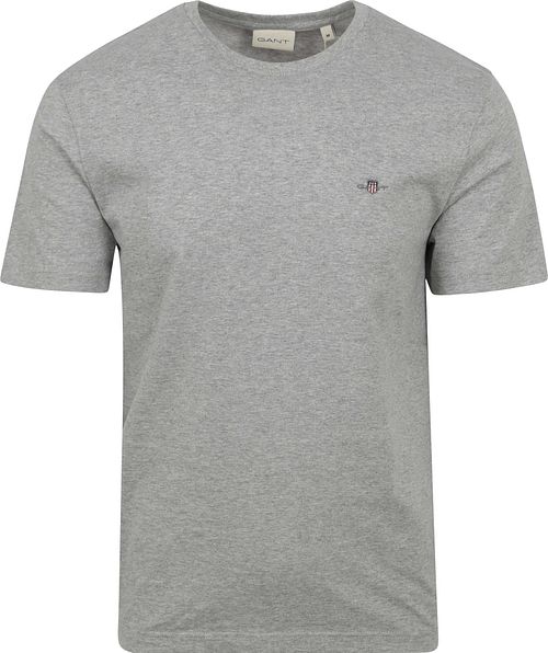 GANT T-Shirt Shield Logo Szary Product